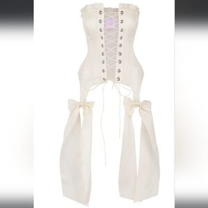 NWT Selkie Ivory A La Mode Corset Size S
